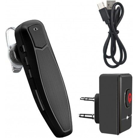 Auricular con Microfono y Pulsador Bluetooth