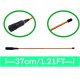 Antena Flexible de Largo Alcance de 38cm.